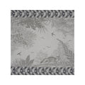 Le Jacquard Francais - 4 Serviettes - Foret Enchantee - Argent - Coton