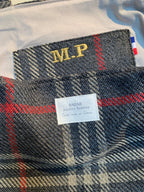 Cabas - Tartan Pion - Noir