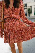 Jupe Edma Liberty Mandarine