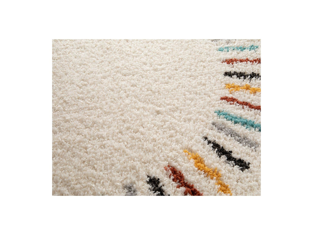 Noni - Tapis Rond - Uni - Beige