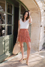 Jupe Edma Liberty Mandarine