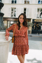 Jupe Edma Liberty Mandarine