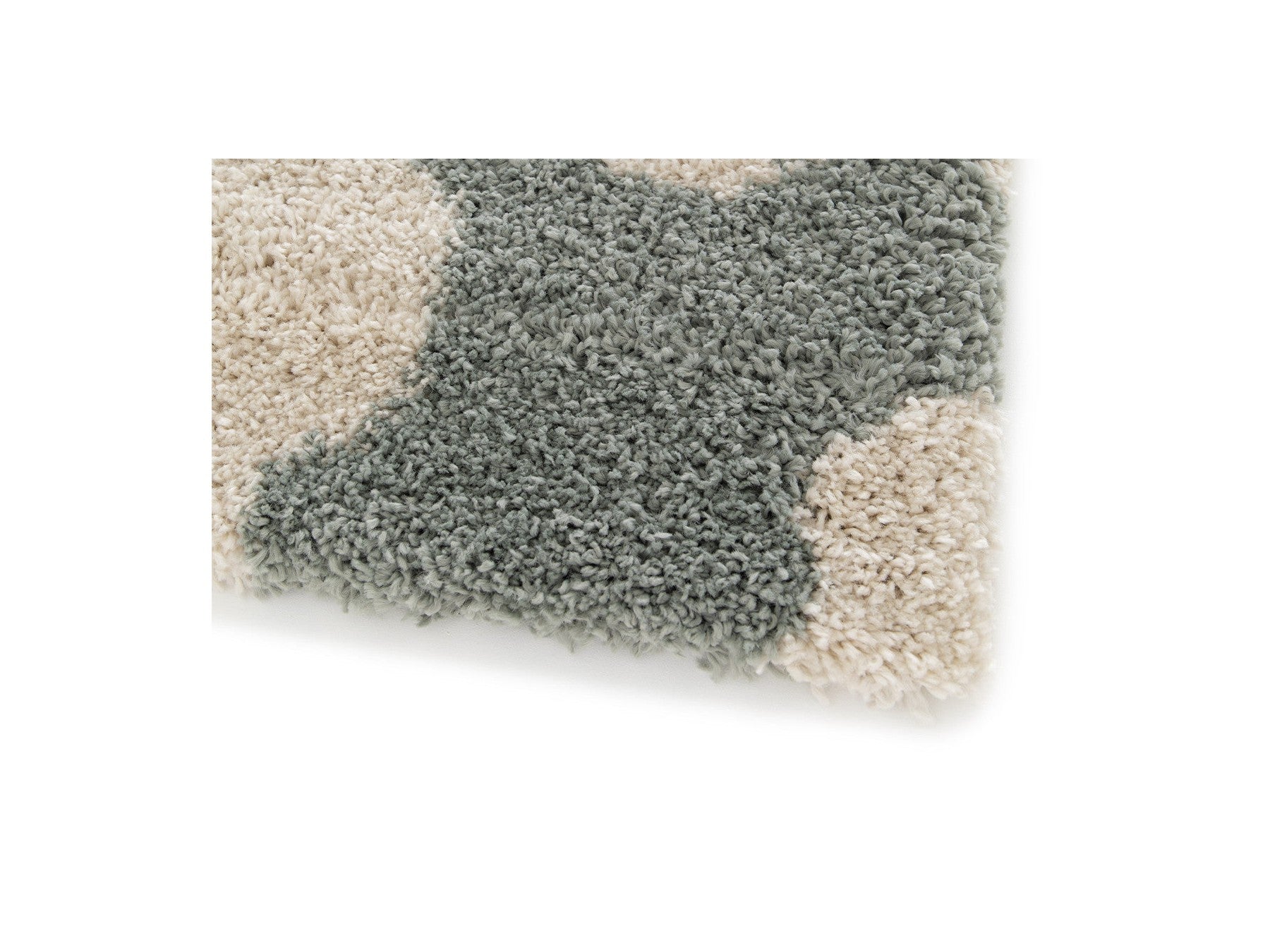 Suzy - Tapis Poils Courts - Motif Fleur - Bleu
