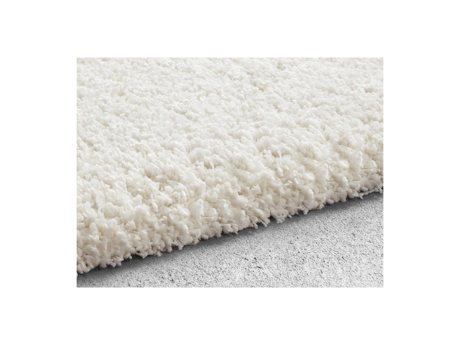 Noku - Tapis Shaggy - Uni - Beige