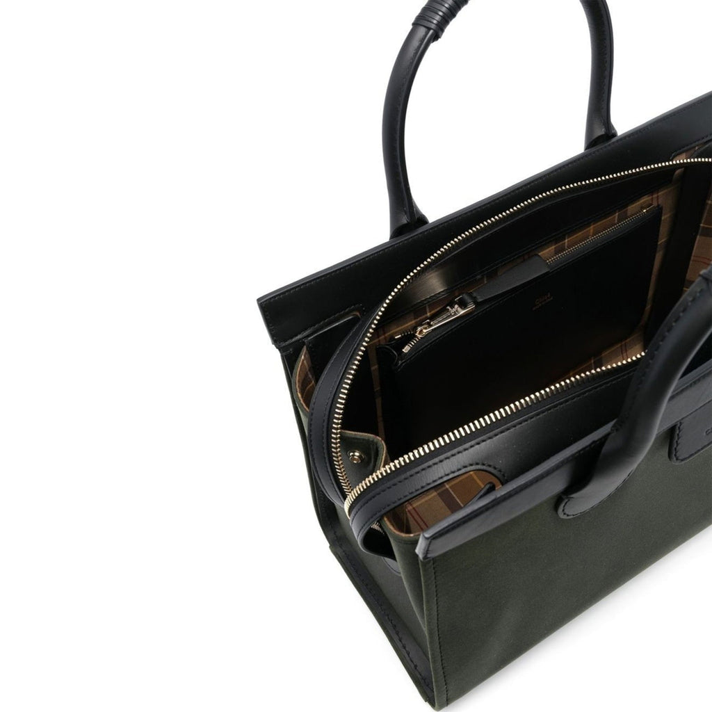 Chloe' Edith Large Tote Bag - Black - Femme