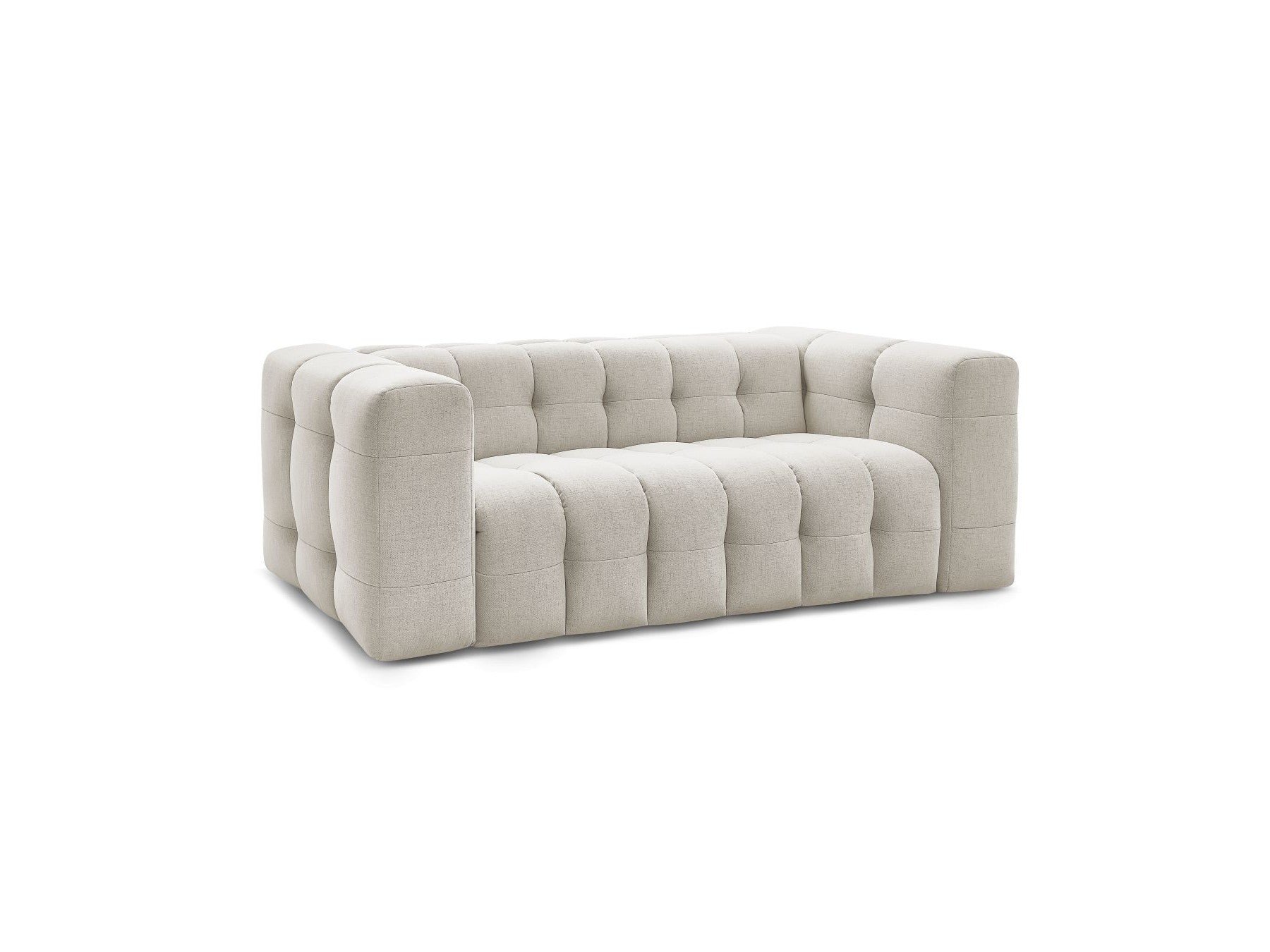 Cloud - Canapé Droit Convertible 3 Places - Tissu Lisse