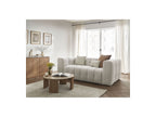 Cloud - Canapé Droit Convertible 3 Places - Tissu Lisse