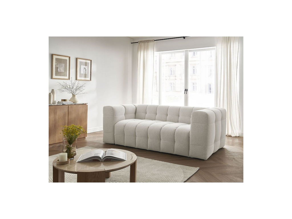 Cloud - Canapé Droit Convertible 3 Places - Tissu Lisse