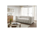Cloud - Canapé Droit Convertible 3 Places - Tissu Lisse