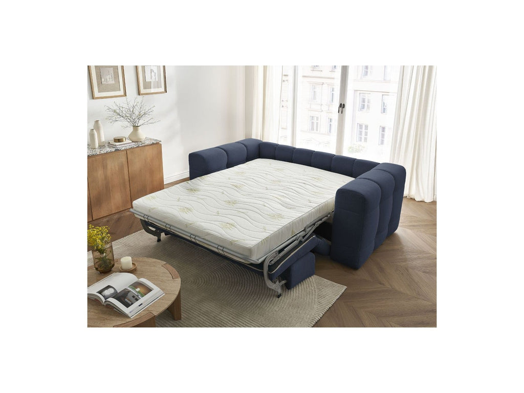 Cloud - Canapé Droit Convertible 3 Places - Tissu Lisse