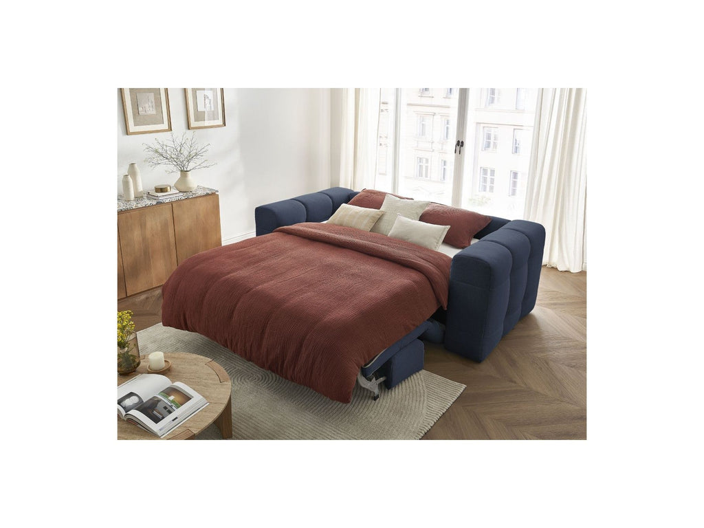 Cloud - Canapé Droit Convertible 3 Places - Tissu Lisse