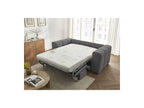 Cloud - Canapé Droit Convertible 3 Places - Tissu Lisse