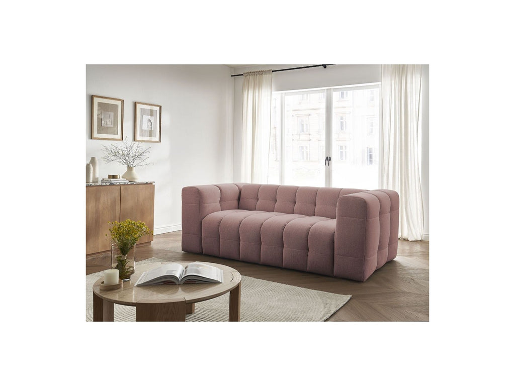 Cloud - Canapé Droit Convertible 3 Places - Tissu Lisse