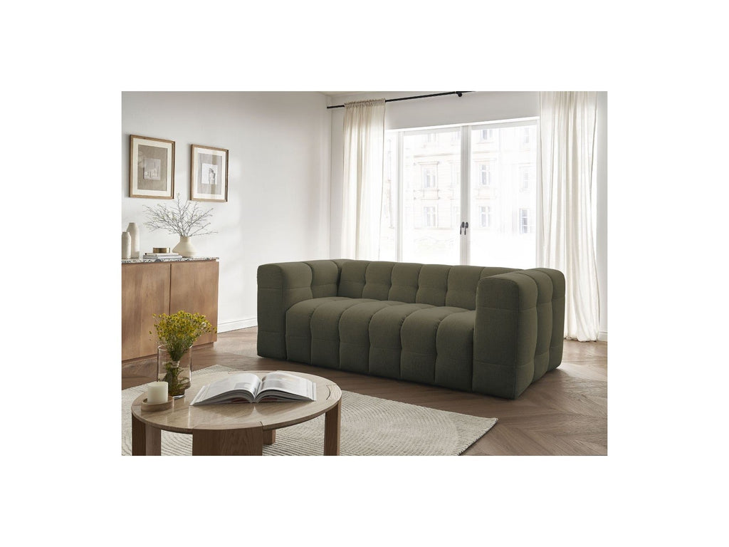 Cloud - Canapé Droit Convertible 3 Places - Tissu Lisse