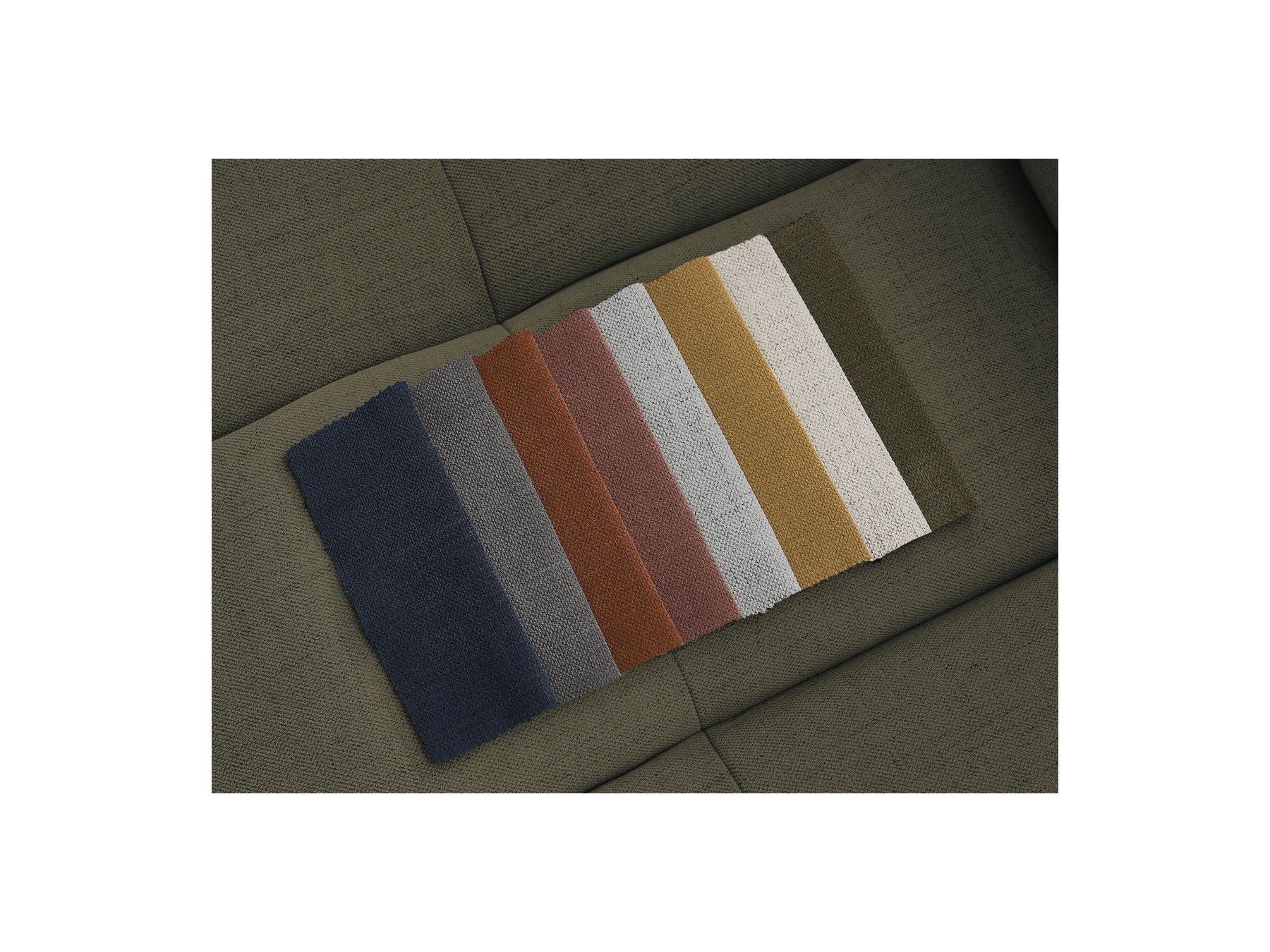 Cloud - Canapé Droit Convertible 3 Places - Tissu Lisse