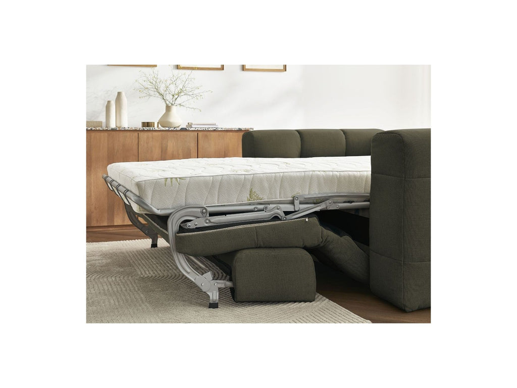 Cloud - Canapé Droit Convertible 3 Places - Tissu Lisse