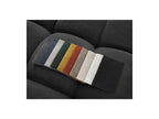 Everest - Canapé D'Angle Fixe - Tissu Texturé - Angle Gauche - 10 Coussins