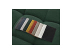 Everest - Canapé D'Angle Fixe - Tissu Texturé - Angle Gauche - 10 Coussins