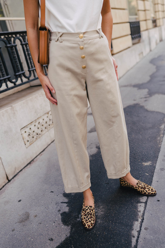 Pantalon Tiago Gabardine Beige