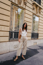 Pantalon Tiago Gabardine Beige