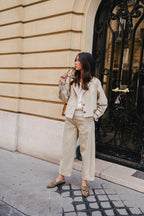 Pantalon Tiago Gabardine Beige