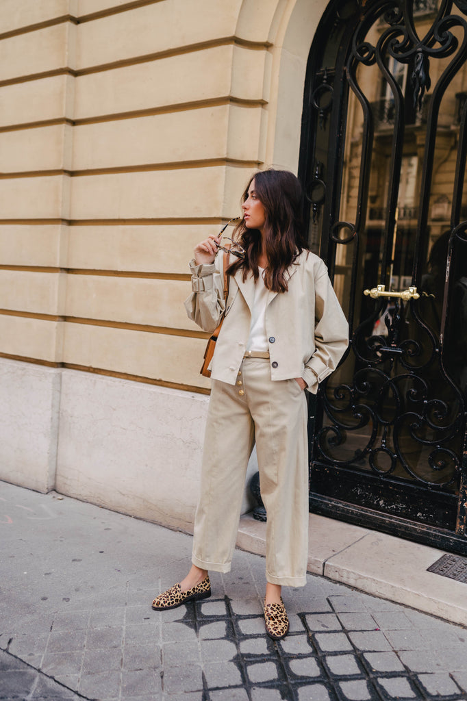 Pantalon Tiago Gabardine Beige