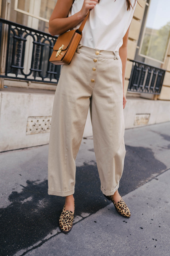 Pantalon Tiago Gabardine Beige