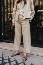 Pantalon Tiago Gabardine Beige
