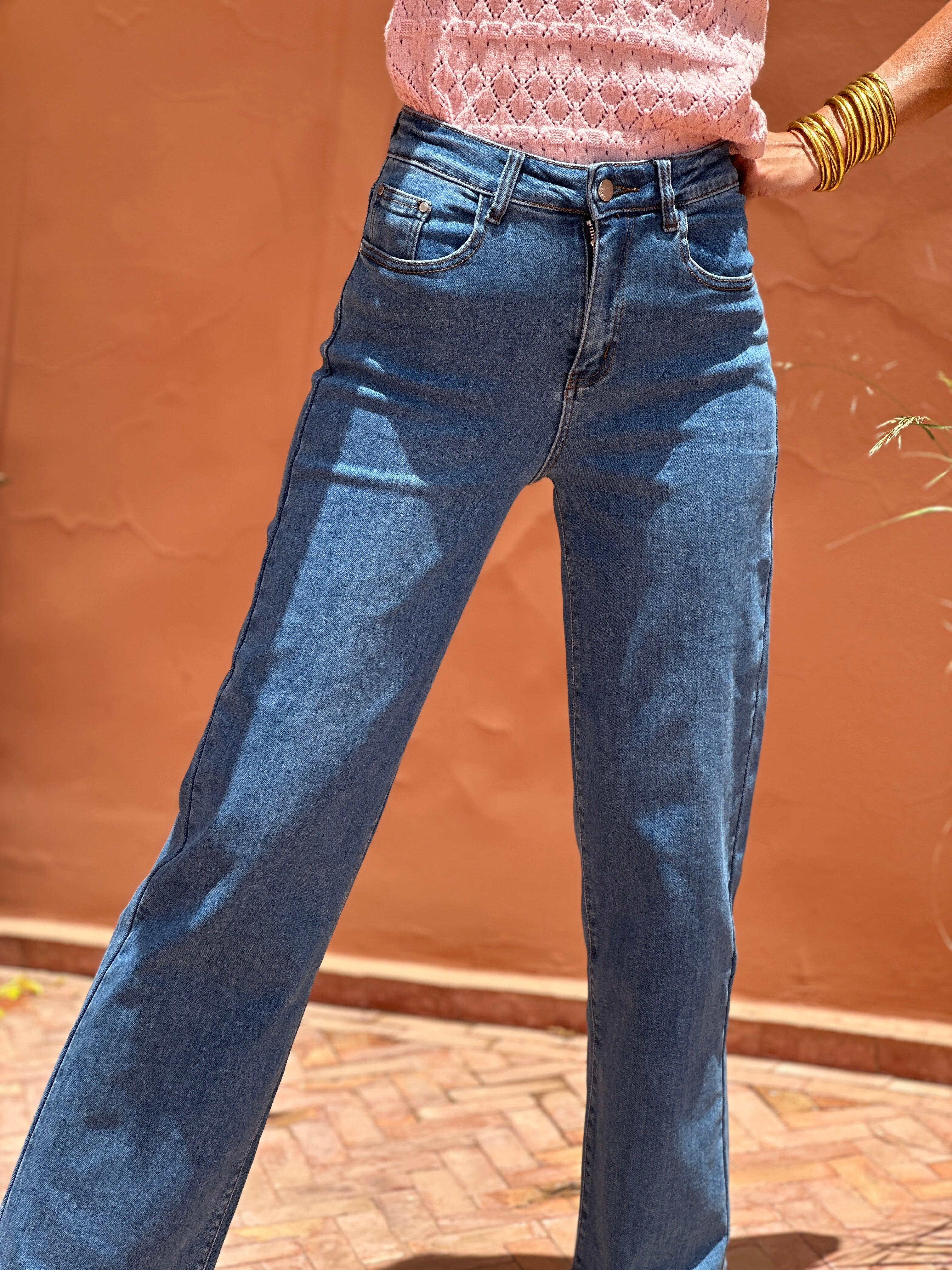 Jeans Scarlett - Bleu