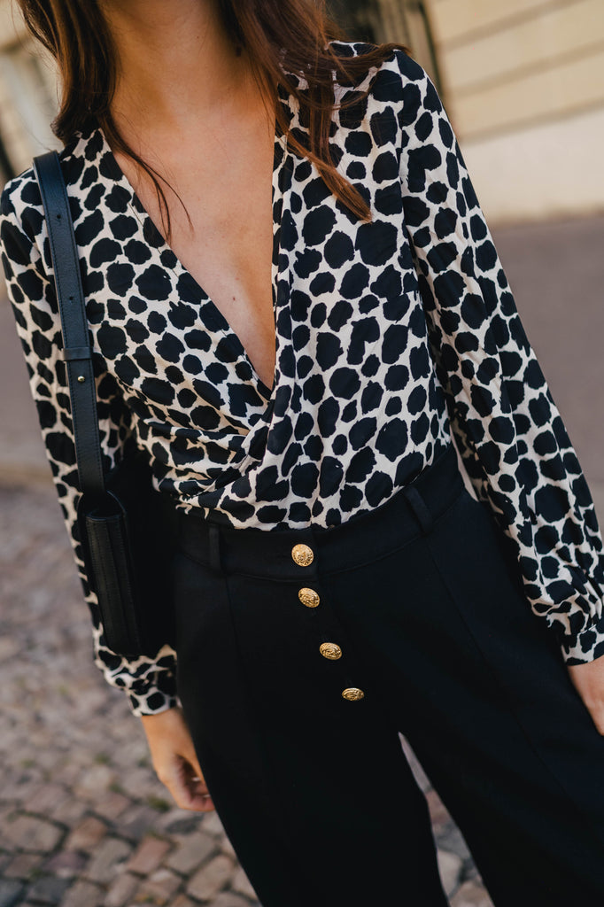 Pantalon Abbygaël Noir