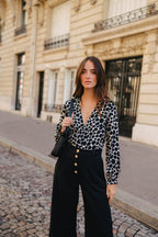 Pantalon Abbygaël Noir