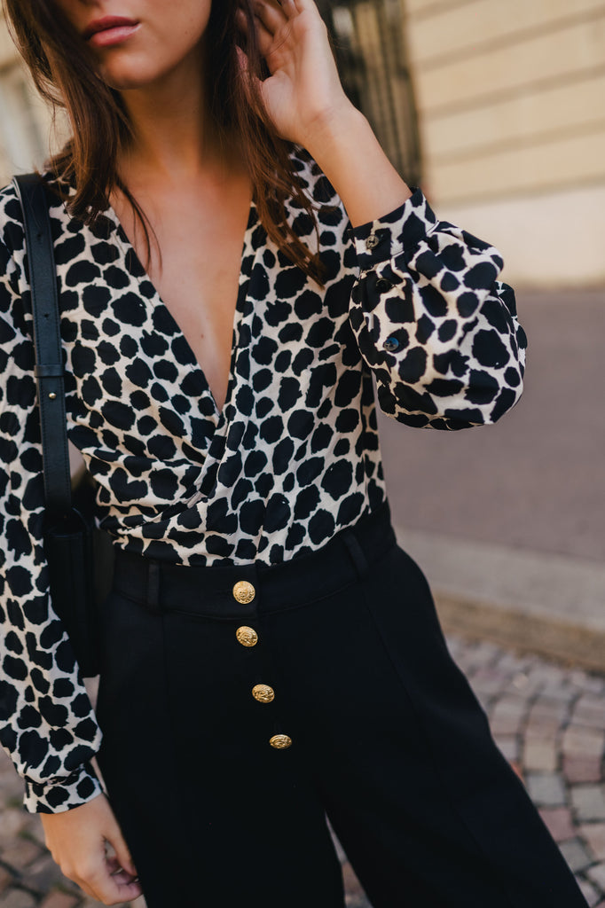Pantalon Abbygaël Noir