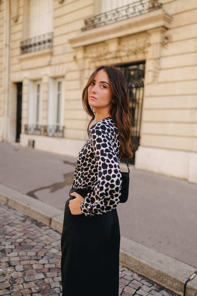 Pantalon Abbygaël Noir