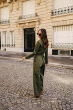 Combinaison Morgane Gabardine Kaki