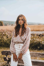 Blouse Volver Floraison