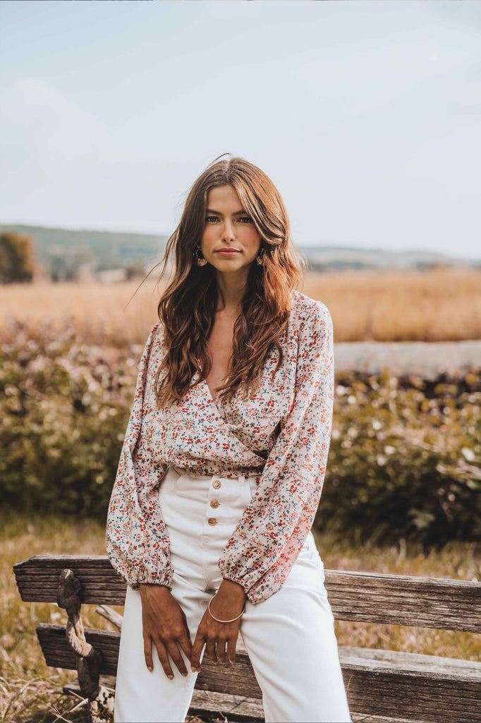 Blouse Volver Floraison