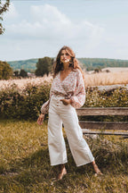 Blouse Volver Floraison