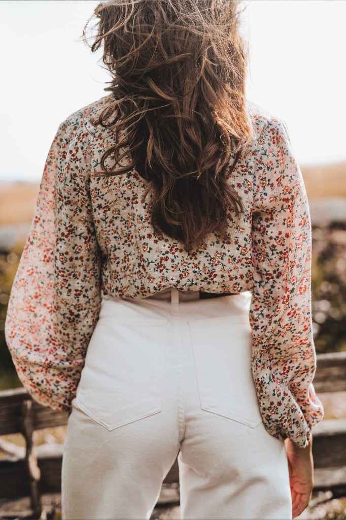 Blouse Volver Floraison
