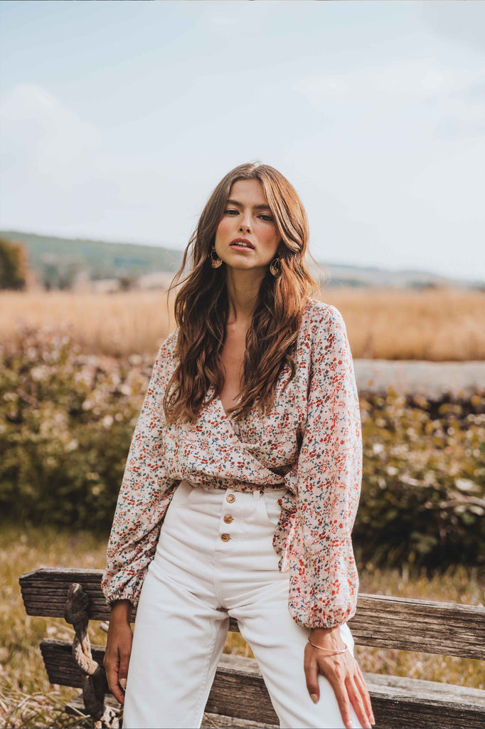Blouse Volver Floraison