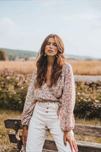 Blouse Volver Floraison