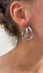 Boucles D'Oreilles Thick Combined