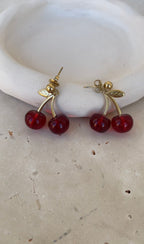 Boucles D'Oreilles Mini Cherry