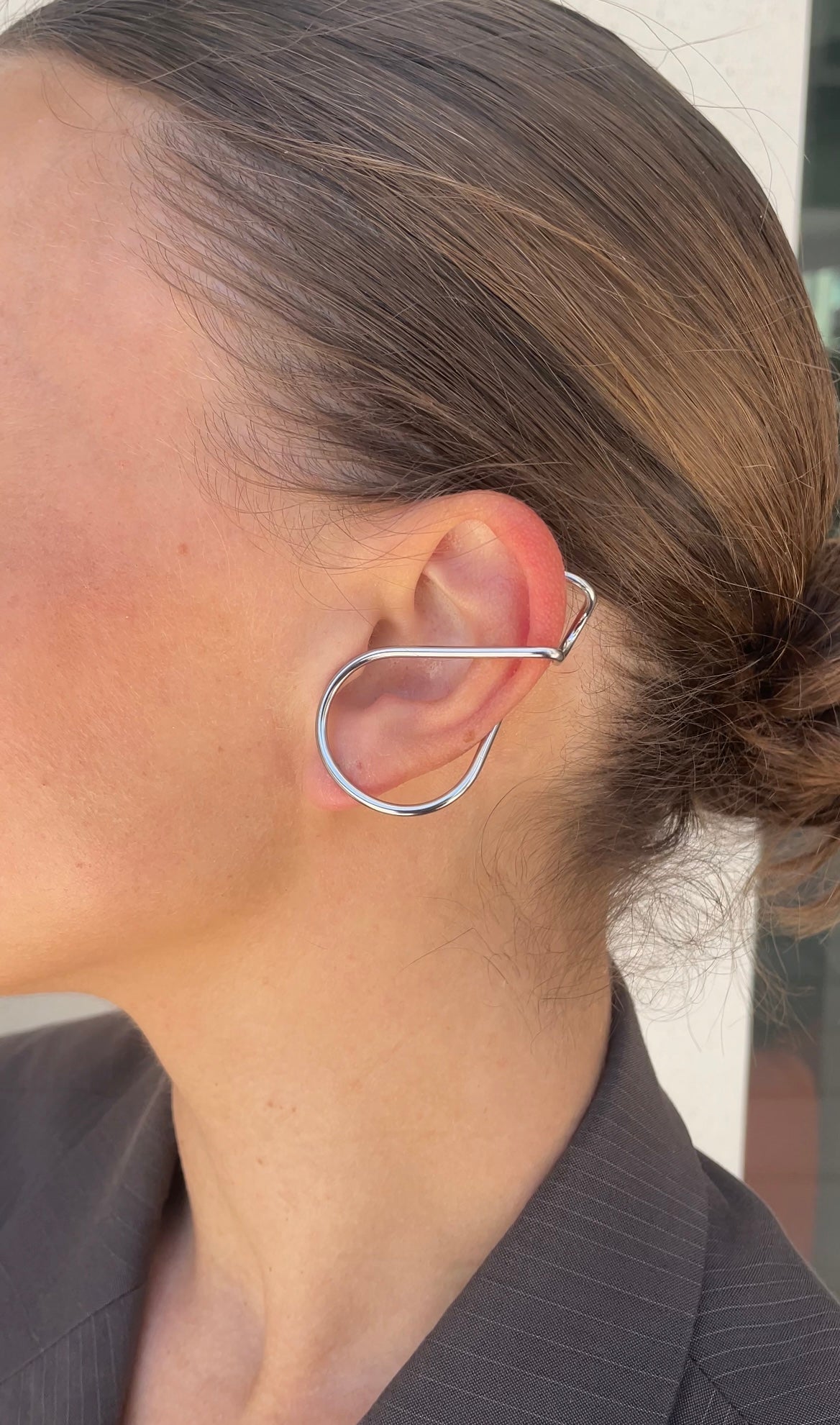 Earcuff  Thin Wrapped