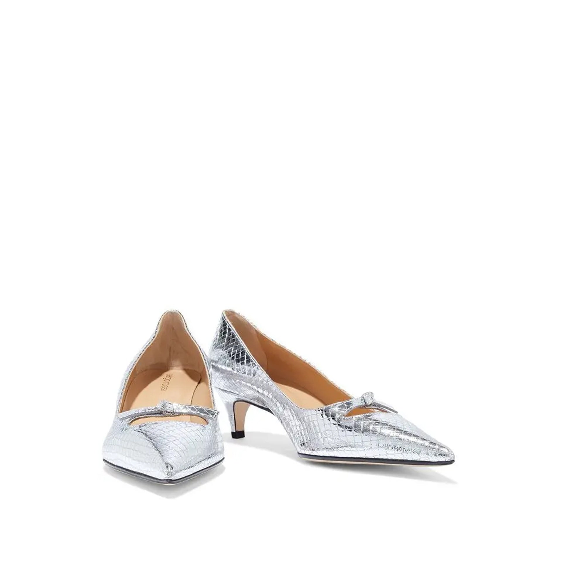Escarpins - Sergio Rossi Isobel 045 Leather - Silver