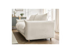 Ernest - Canapé Droit Convertible Ouverture Express - Tissu Lisse - 160X190
