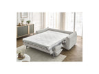 Ernest - Canapé Droit Convertible Ouverture Express - Tissu Lisse - 160X190