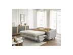 Ernest - Canapé Droit Convertible Ouverture Express - Tissu Lisse - 160X190