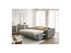 Ernest - Canapé Droit Convertible Ouverture Express - Tissu Lisse - 140X190