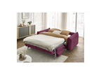 Ernest - Canapé Droit Convertible Ouverture Express - Tissu Lisse - 160X190