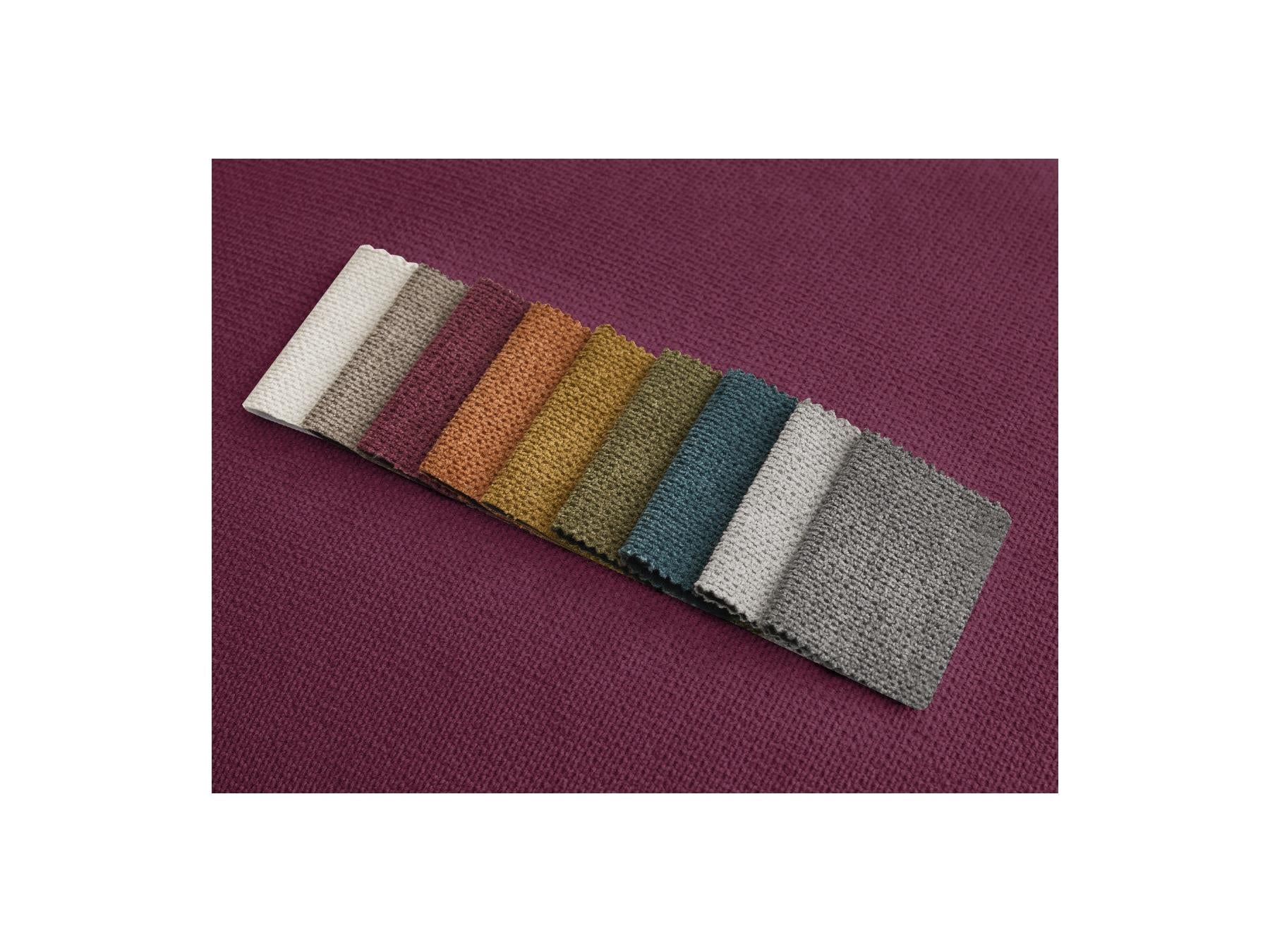 Ernest - Canapé Droit Convertible Ouverture Express - Tissu Lisse - 140X190
